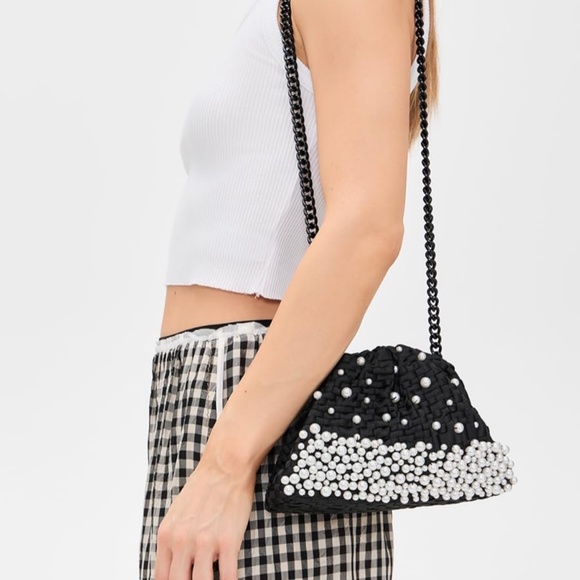 MARIA LA ROSA Milano Pearl Mini Game Bag - Picture 3 of 11